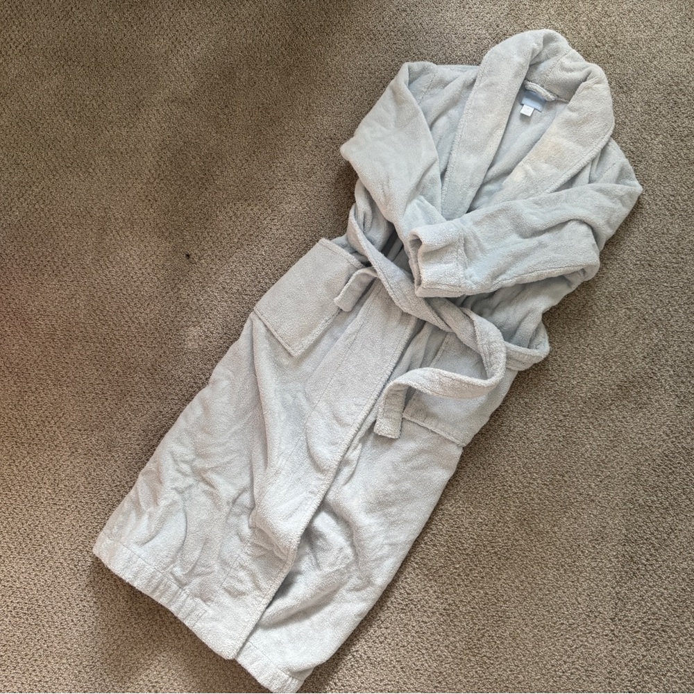 Spa by Charter Club Light Blue Robe